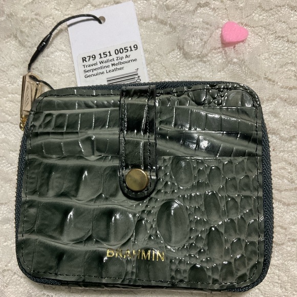 NWT SERPENTINE ZIP AROUND TRAVEL WALLET - Picture 1 of 8